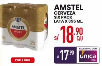 Vega Anstel Cerveza Six Pack Lata 355ml oferta