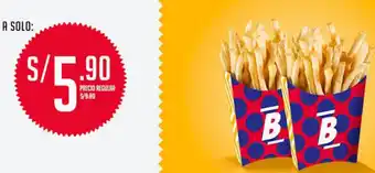 Bembos 2 Papas Medianas oferta