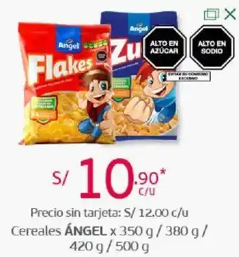 Tottus Cereales Ángel 350g/380g /420g/ 500g oferta