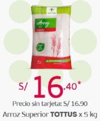 Tottus Arroz Superior Tottus 5kg oferta