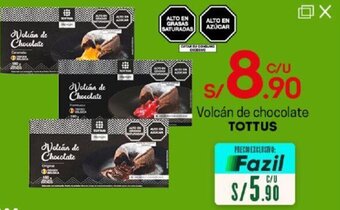 Tottus Volcán de Chocolate Tottus oferta