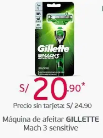 Tottus Máquina de Afeitar Gillette Mach 2 Sensitive oferta