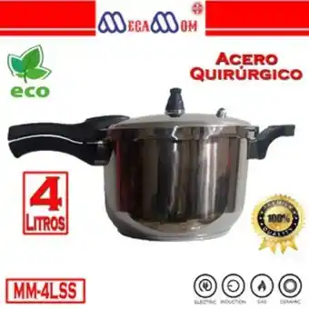 Linio Olla a presión 4 litros de acero inoxi... oferta