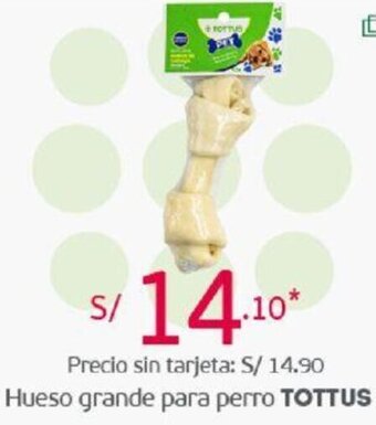 Tottus Hueso Grande para Perro Tottus oferta