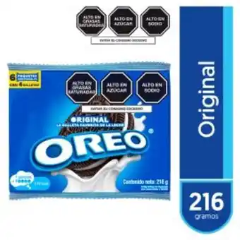 Freshmart Galletas oreo clasicas - paquete 6 und - unidad oferta
