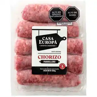 Vivanda Chorizo parrillero casa europa paquete 500g oferta