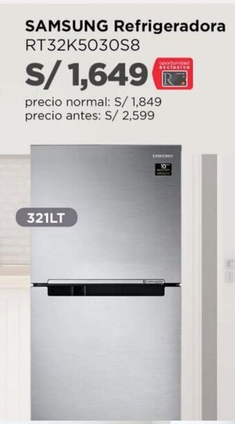 Ripley Samsung Refrigeradora oferta