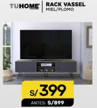 La Curacao Rack Vassel Miel/Plomo oferta