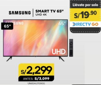 La Curacao Samsung Smart TV 65" UHD 4K oferta