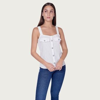 Mentha & Chocolate Blusa camila hueso oferta