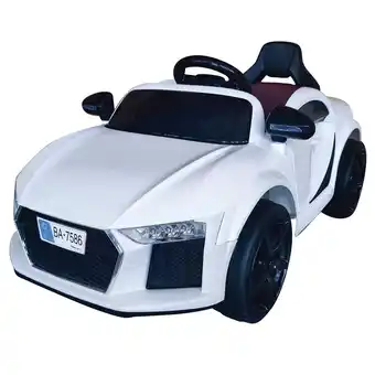 Tottus Carro audi 110cm blanco oferta