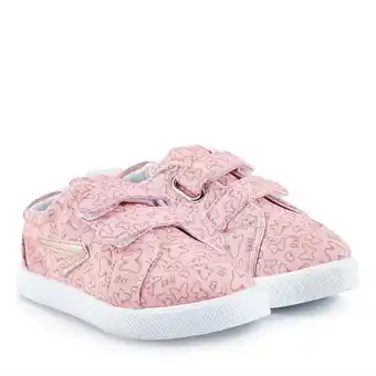 Tottus Zapatillas casual velcro niña 24 blanco oferta