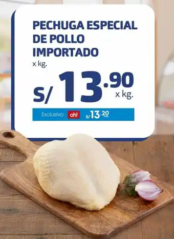 Makro Pechuga Especial de Pollo Importado oferta