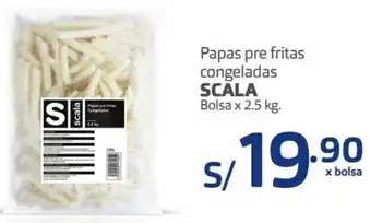Makro Papas Pre Fritas Congeladas Scala Bolsa 2,5kg oferta