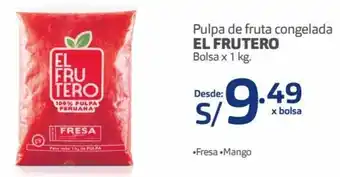 Makro EL Frutero Pulpa de Fruta Congelada 1kg oferta