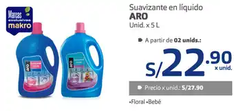 Plaza Vea Suavizante en Líquido Aro 5L oferta