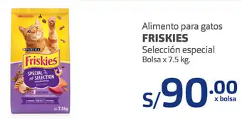 Plaza Vea ALimento para Gatos Friskies 7,5kg oferta