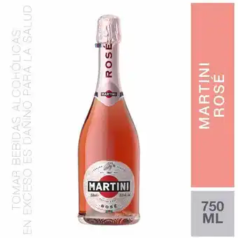 Vivanda Espumante martini rosé botella 750ml oferta