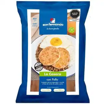 Vivanda Hamburguesa la casera de pollo san fernando bolsa 910g oferta