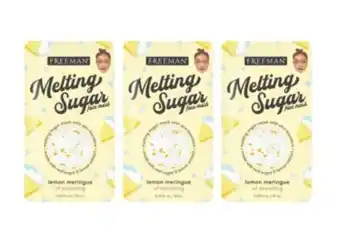 Freshmart Pack 3x2 freeman mascarilla facial con azúcar real y merengue de limón 10ml - unidad oferta