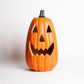 Freshmart Calabaza para decoración con luz interior led - unidad 30 x 50 cm - unidad oferta