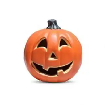 Freshmart Calabaza para decoración con luz interior led - unidad 24 x 25 cm - unidad oferta