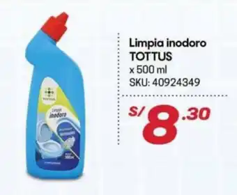 Hiperbodega Precio Uno Tottus Limpia inodoro 500 ml oferta