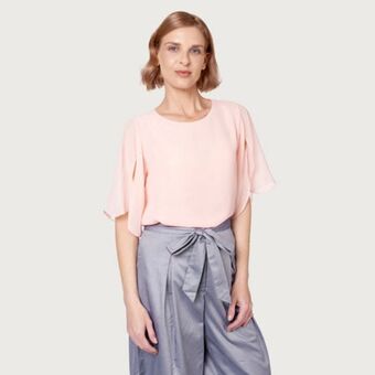Fina Perú Blusa guadalupe rosado oferta