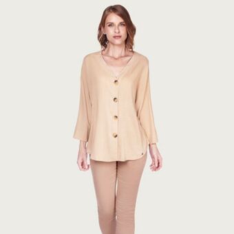 Fina Perú Blusa samira beige oferta