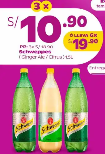 Tambo Scheppes 3x1,5L oferta