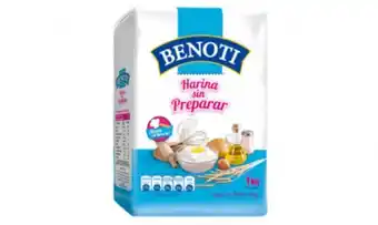 Freshmart Harina sin preparar benoti - envase 1 kg - unidad oferta