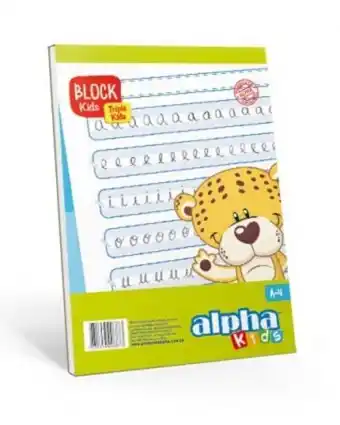 Comercial Li Block alpha a4 perforado (50hjs) triplekids oferta