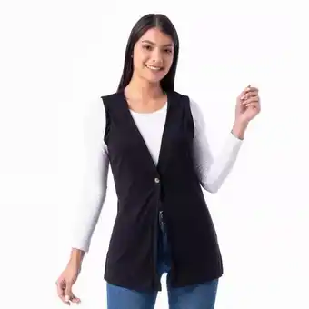 Pionier Chaleco rib lycrado karil c/forro oferta