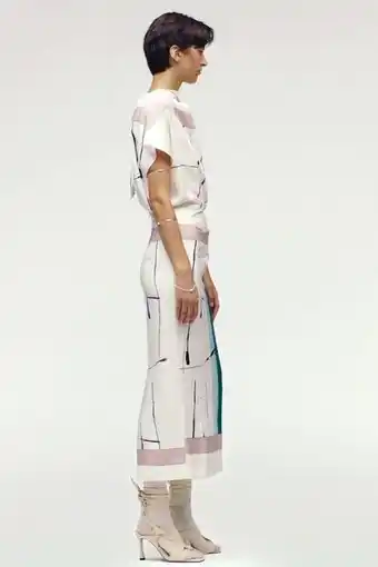 ZARA Vestido estampado limited edition oferta