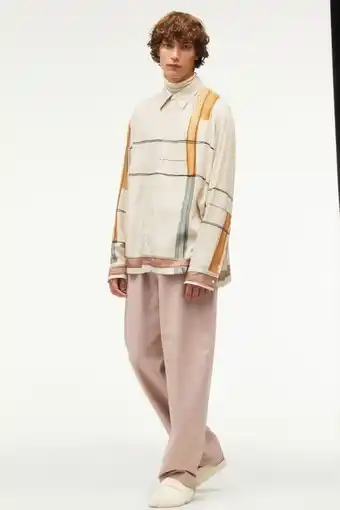 ZARA Camisa estampado geométrico limited edition oferta