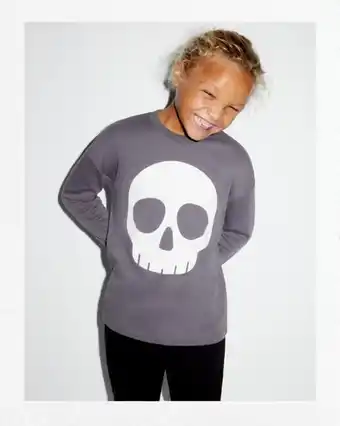 ZARA Kids/ pijama calavera glow in the dark oferta