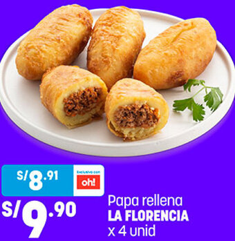 Plaza Vea Papa Rellena La Florencia 4 Unid oferta