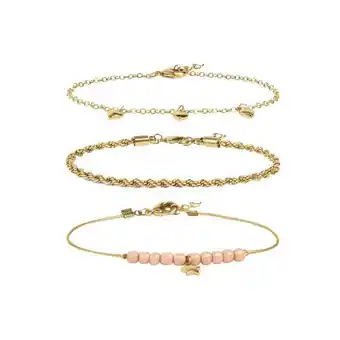 Cyzone Set de pulseras happy love x3 oferta