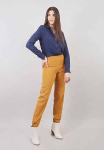 Michelle Belau Blusa manga larga oferta