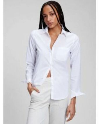GAP Blusa manga larga classic mujer oferta