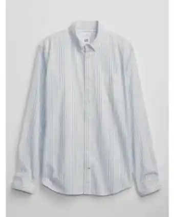 GAP Camisa manga larga standard poplin hombre oferta