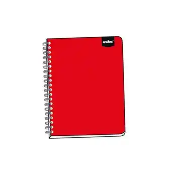 Comercial Li Cuaderno andes espiral a5 andes color (200hjs) cuadriculado oferta