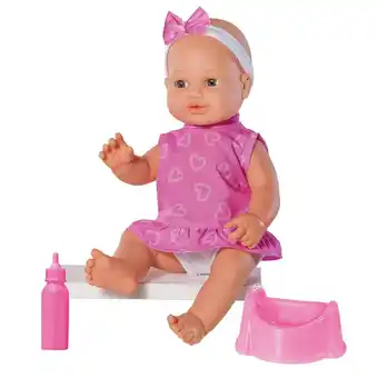 Tottus Muneca 40cm drik wet con accesorios oferta