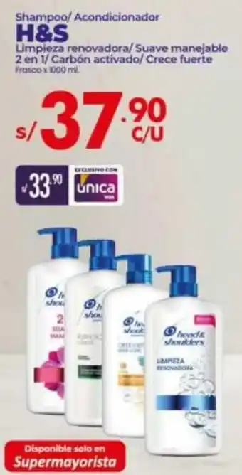Shampoo/Acondicionador H&S