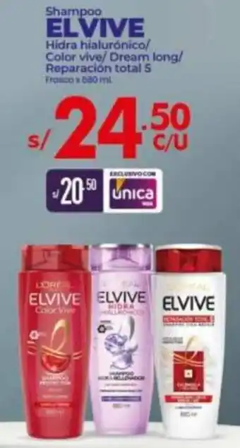 Vega Shampoo Elvive 680ml oferta