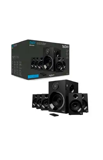 Tiendas EFE Sistema de altavoces 5.1 80w bluetooh radio control oferta