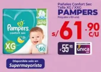 Vega Pañales Confort Sec Talla XG/XXG 60 Unid oferta