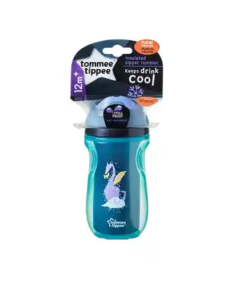 Tiendas EFE Taza insulada con boquilla tommee tippee 9oz/260ml verde oferta