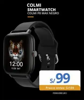Tiendas EFE Colmi Smartwatch Colmi P8 Max Negro oferta