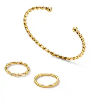 Ésika Estuche pulsera + anillos laurena oferta